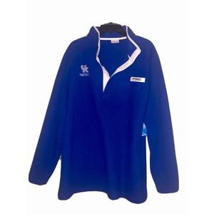 Columbia Pullover Fleece Men's Large Half Snap New PFG Performance Fishing Gear